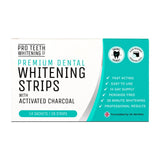 Whitening Co. Premium Dental Whitening Strips With Activated Charcoal