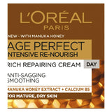 Paris Age Perfect Manuka Honey Face Cream 50Ml