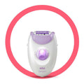 Silk-Ãƒâ€°pil 3 3-170, Epilator For Long-Lasting Hair Removal - White/Purple