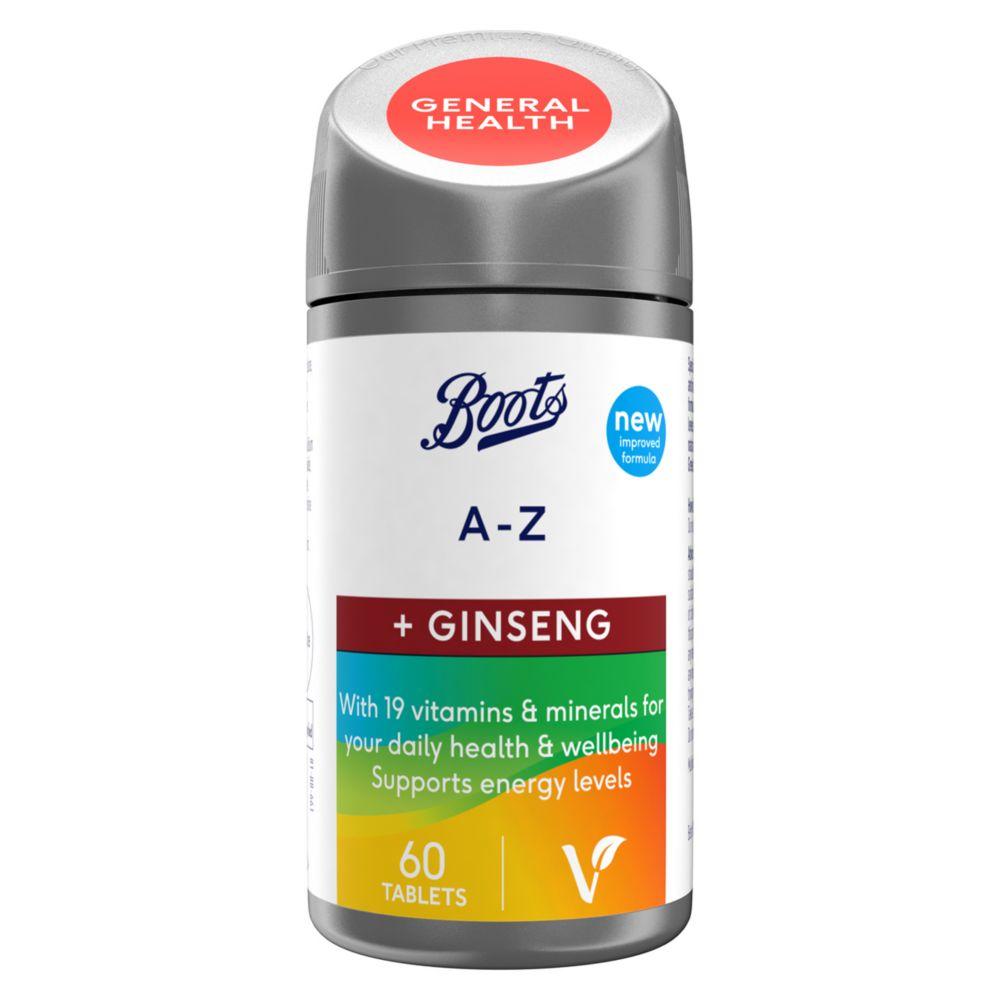 A-Z + Ginseng 60 Tablets (2 Month Supply)