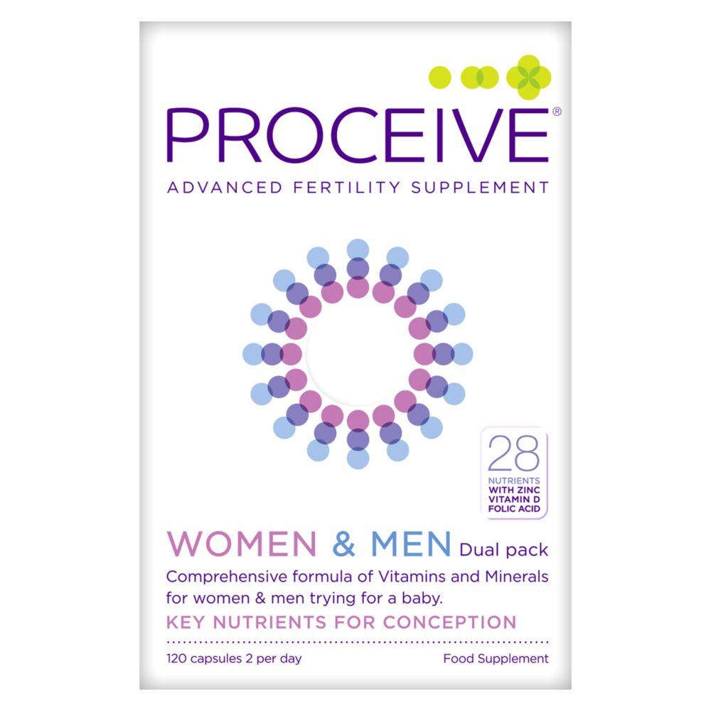 Advanced Fertility Supplement Women & Men Dual Pack - 120 Capsules