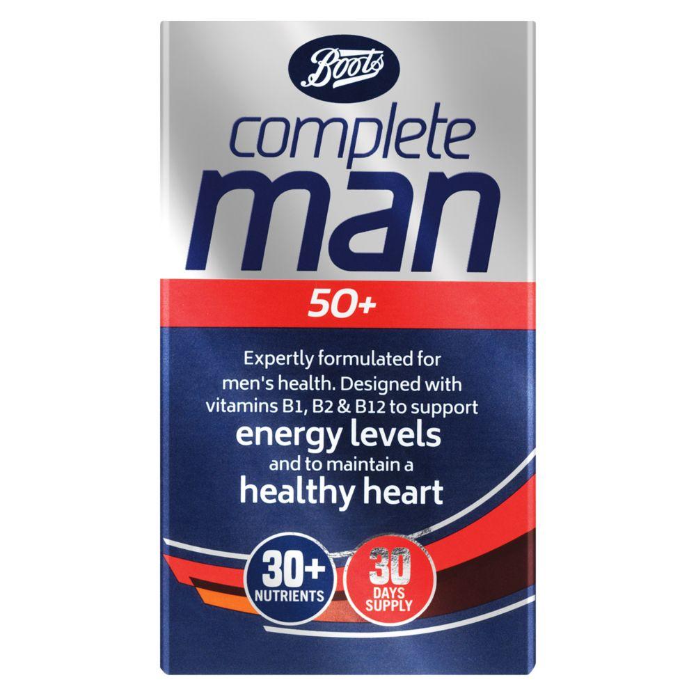 Complete Man 50+ Multivitamins - 30 Tablets