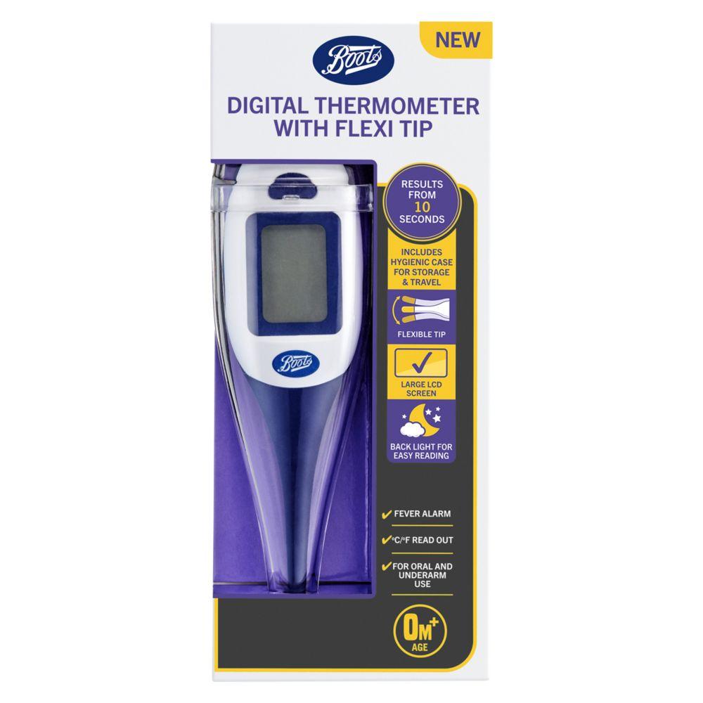 Digital Thermometer With Flexi Tip