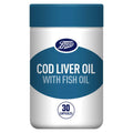 Cod Liver Oil + Fish Oil - 30 Capsules (1 Month Supply)