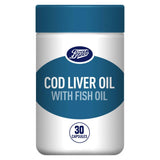 Cod Liver Oil + Fish Oil - 30 Capsules (1 Month Supply)