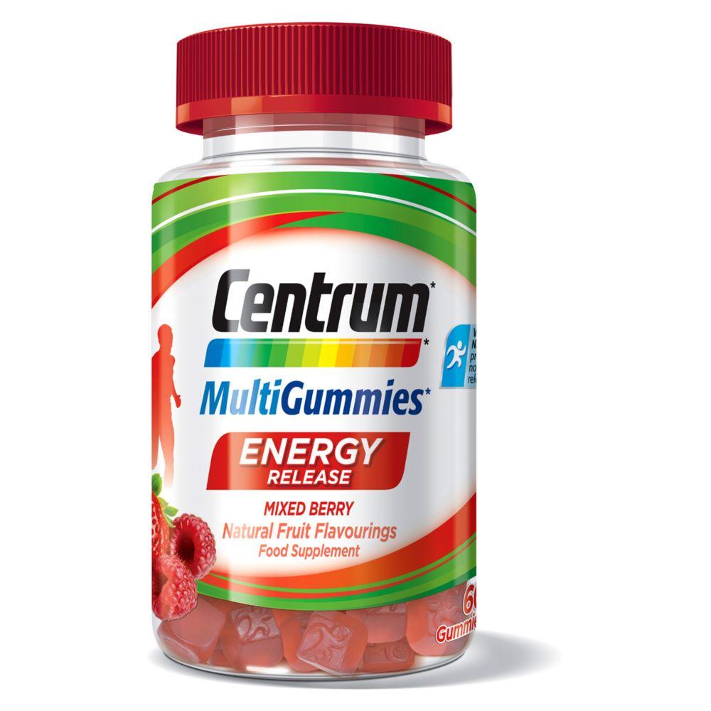 Multigummies Energy Release Mixed Berry - 60 Gummies