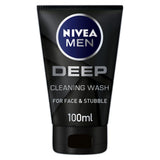 Men Deep Face Wash With Black Charcoal 100Ml
