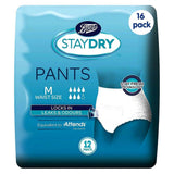 Staydry Pants Medium - 192 Pants (16 Pack Bundle)