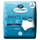 Staydry Pants Large - 192 Pants (16 Pack Bundle)