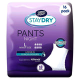 Staydry Night Pants Large - 160 Pants (16 Pack Bundle)