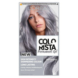 Colorista Silver Grey Permanent Hair Dye Gel High Intensity Permanent Hair Colour