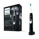 Sonicare Dailyclean 3100 Electric Toothbrush, Black With Proresults Brush Head Hx6221/67