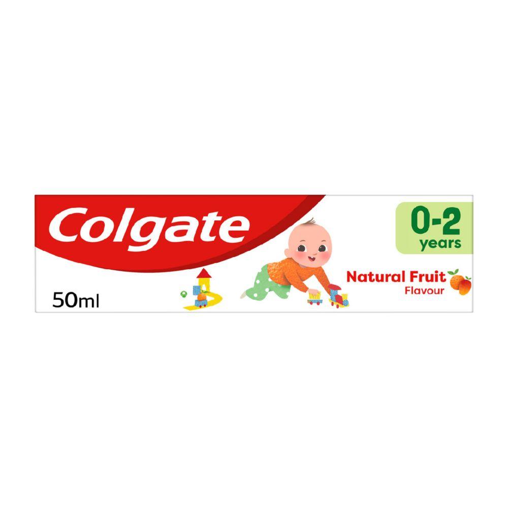 Kids Mild Fruit Baby Toothpaste 50Ml, 0-2 Years
