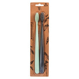 Biodegradable Toothbrush Twin Pack Assorted Colours