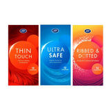 Mixed Condoms Bundle (3 X 12 Pack)