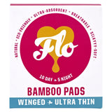 Natural Bamboo Ultra Thin Day & Night Pads 15Pk