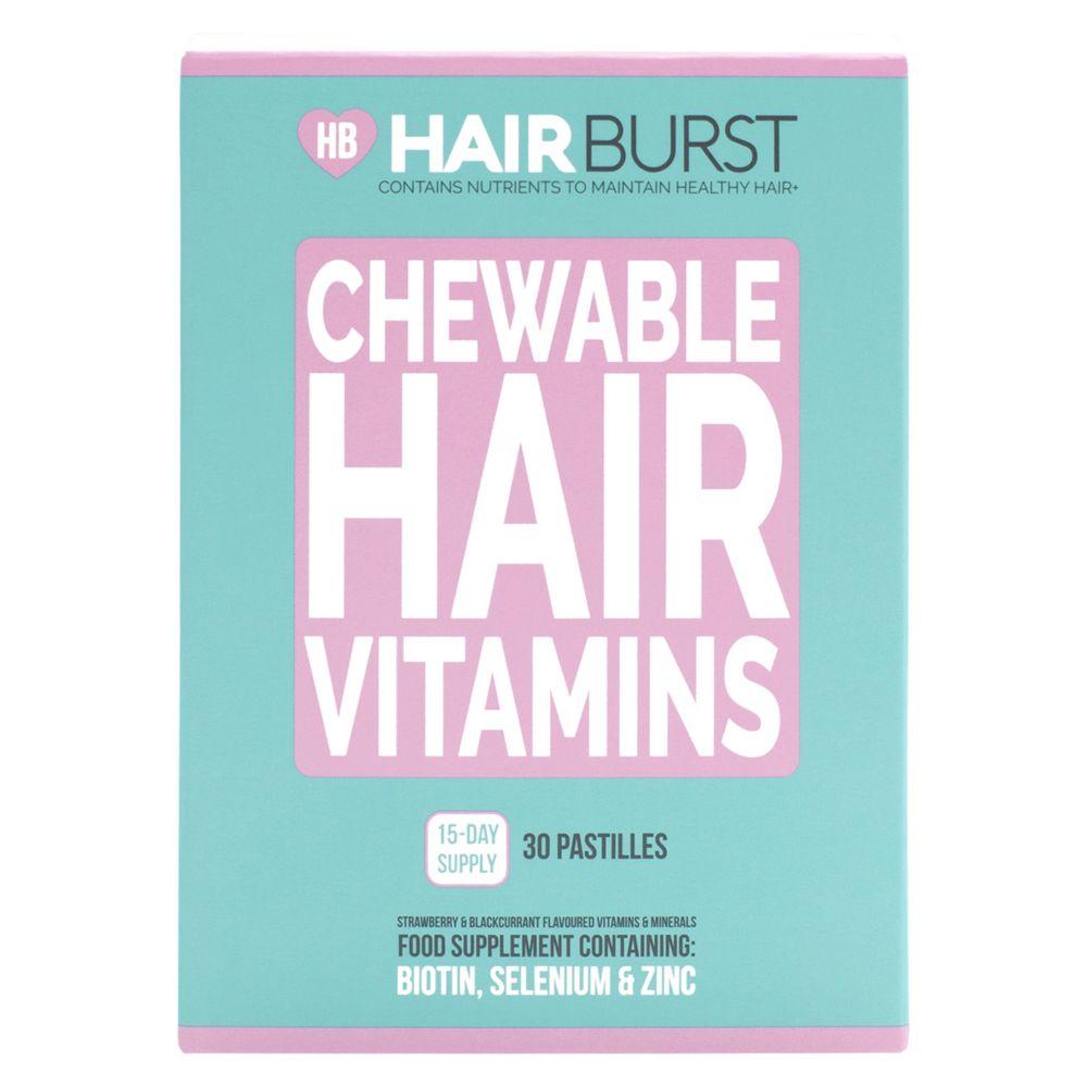 Hairburst Chewable Hair Vitamins 3 Month Supply Sale 