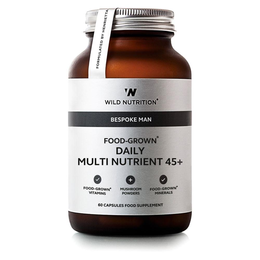 Bespoke Man Food-Grown Daily Multi Nutrient 45+ - 60 Capsules