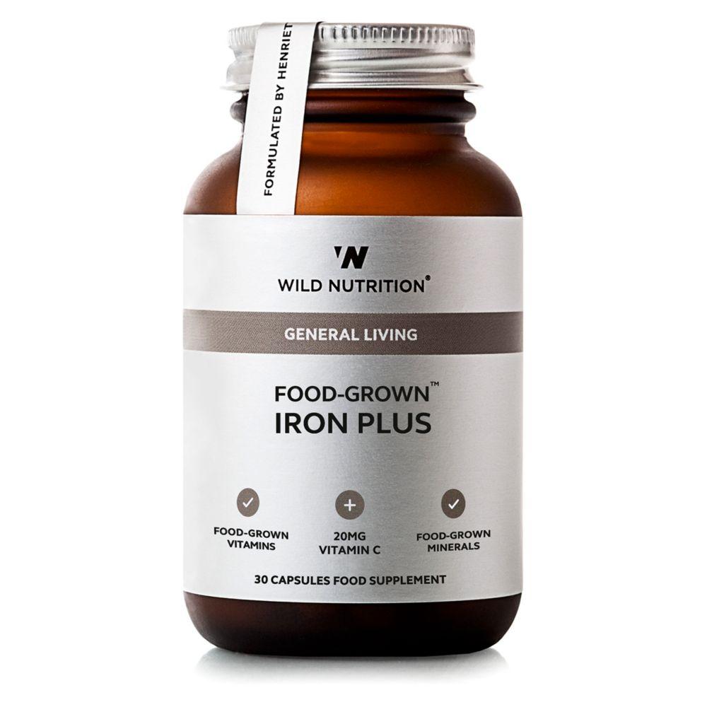 General Living Food Grown Iron Plus 30 Capsules