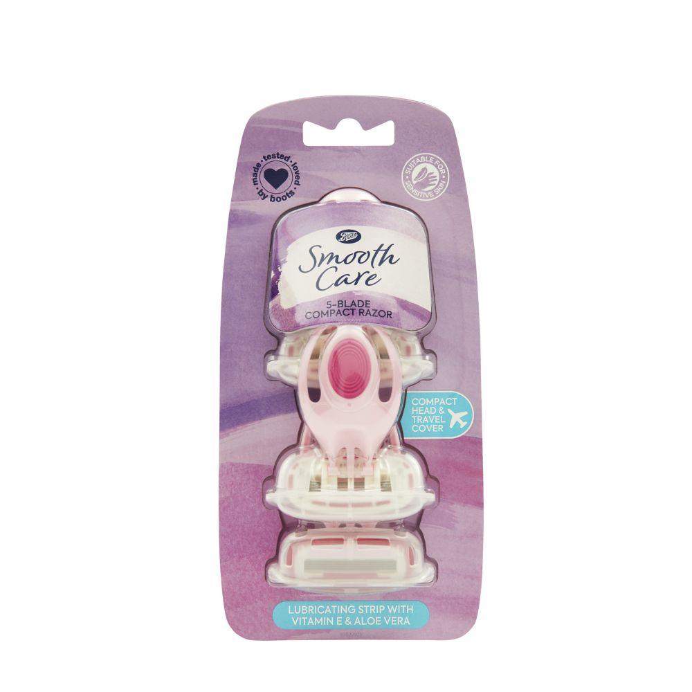 Boots Smooth Care Compact Disposable Razors 3s