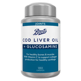 Cod Liver Oil + Glucosamine - 180 Capsules (6 Month Supply)