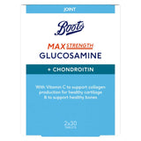 Max Strength Glucosamine & Chondroitin 2 X 30 Tablets (1 Month Supply)