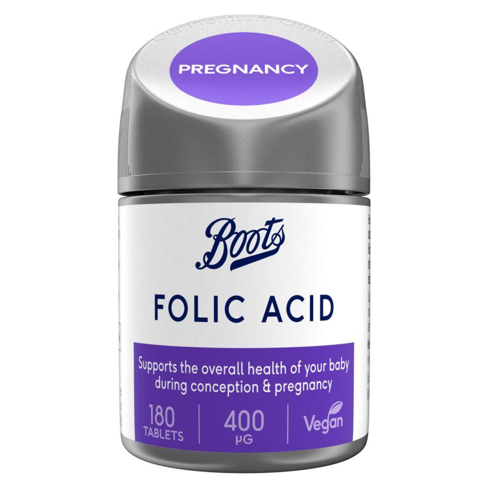 Folic Acid 180 Tablets (6 Months Supply)
