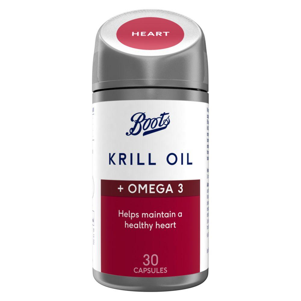 Krill Oil + Omega 3 - 30 Capsules