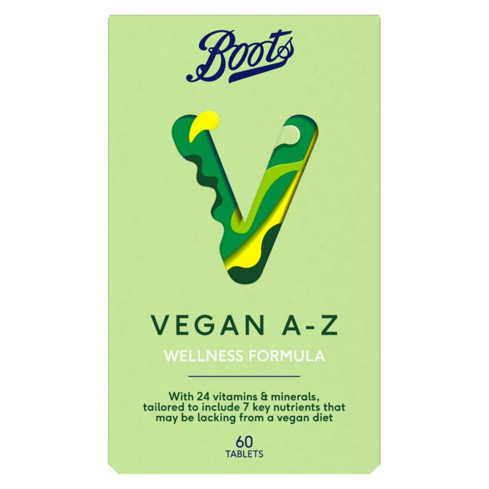 Vegan A-Z Wellness Formula - 60 Tablets