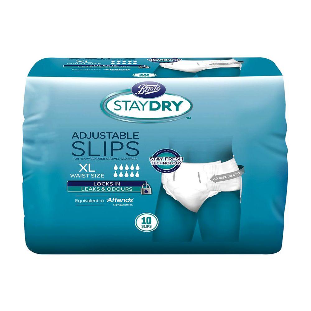 Staydry Adjustable Slips (Sizes Medium-Xl) - Xl