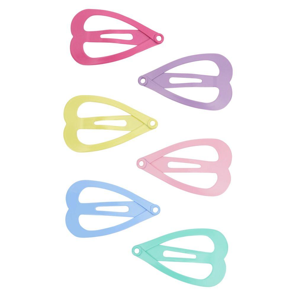 Kids Hair Click Clacks Mini Love Hearts 6S BrandListry