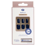 Artificial Nails Midnight Blue 24S
