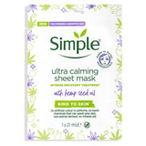 Hemp Ultra Calming Sheet Mask