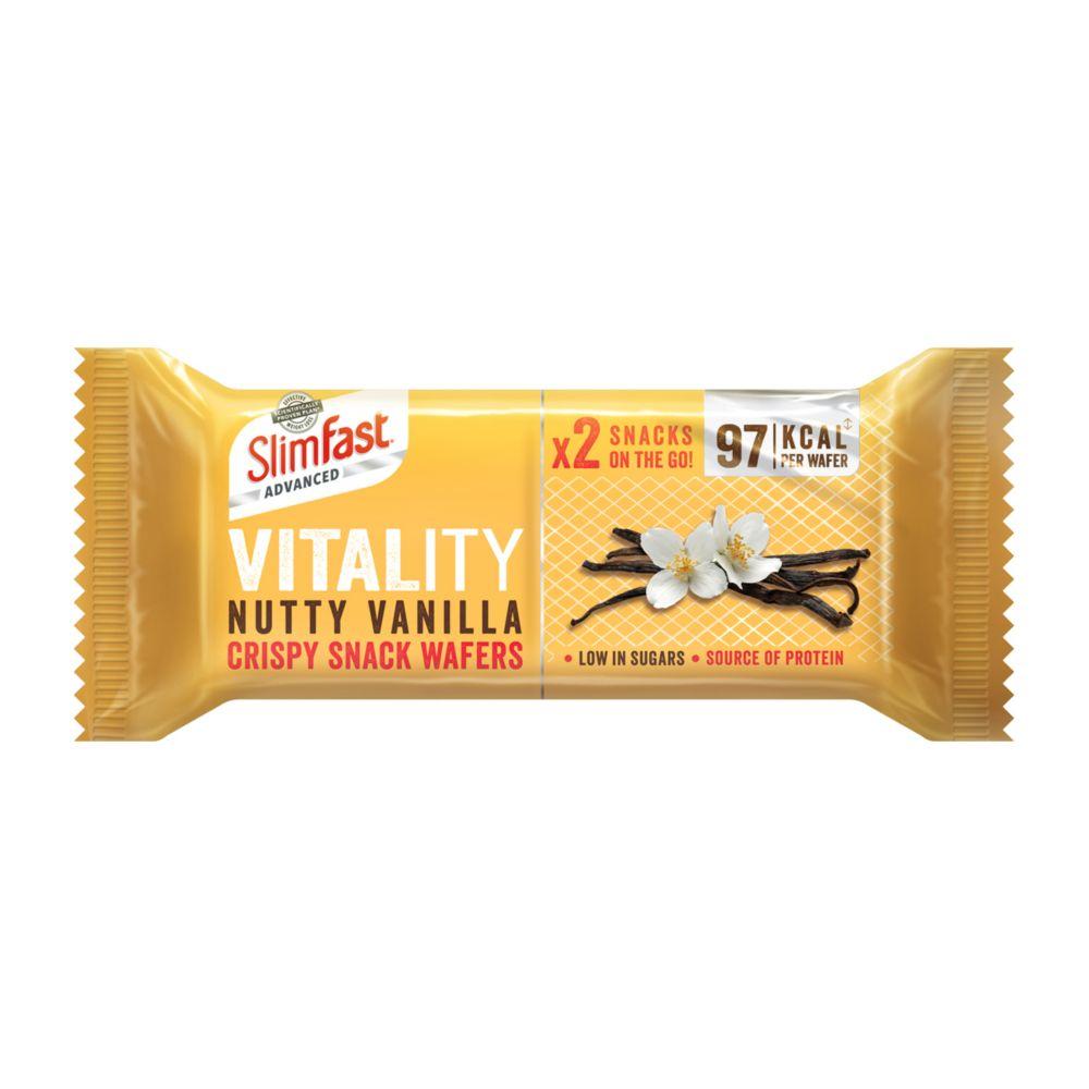 Advanced Vitality Crispy Snack Wafer Nutty Vanilla - 39G