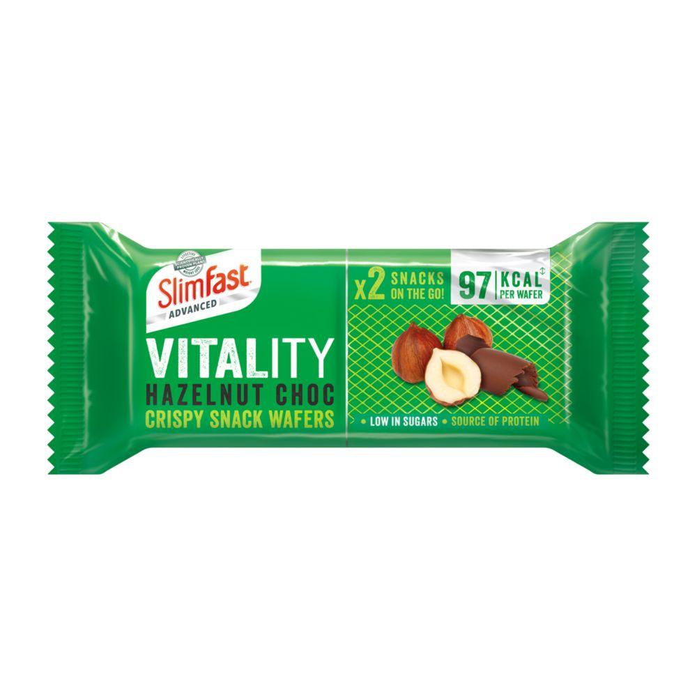 Advanced Vitality Crispy Snack Wafer Hazelnut Chocolate - 39G