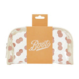 Clear Spotty Cosmetic Bag