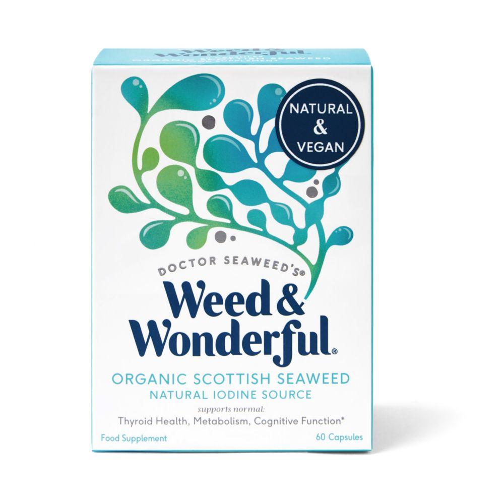 Seaweed'S Weed & Wonderful Organic Scottish Seaweed 60 Capsules