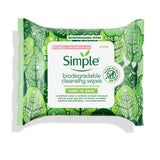 Simple Biodegradable Face Wipes 20s