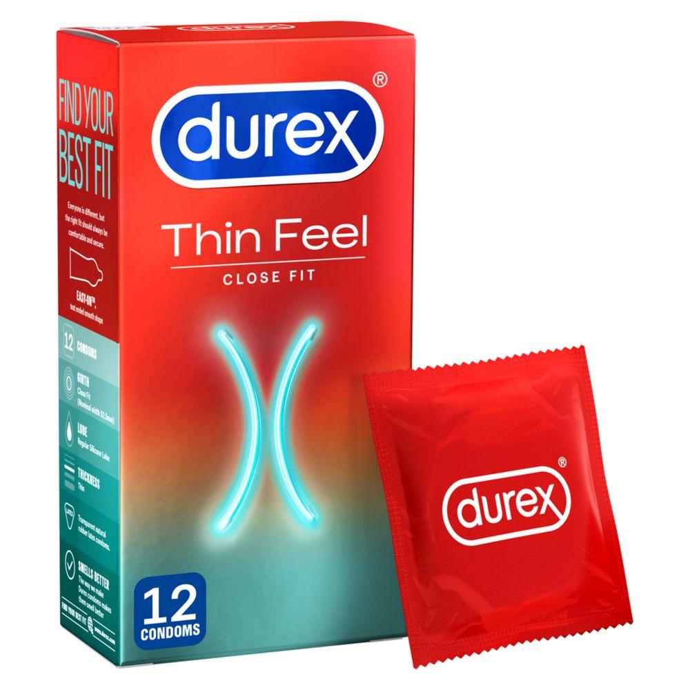 Thin Feel Close Fit Condoms - 12 Pack