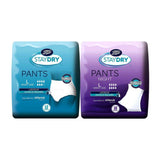 Staydry Day And Night Pants Duo Pack Large (22 Pants)