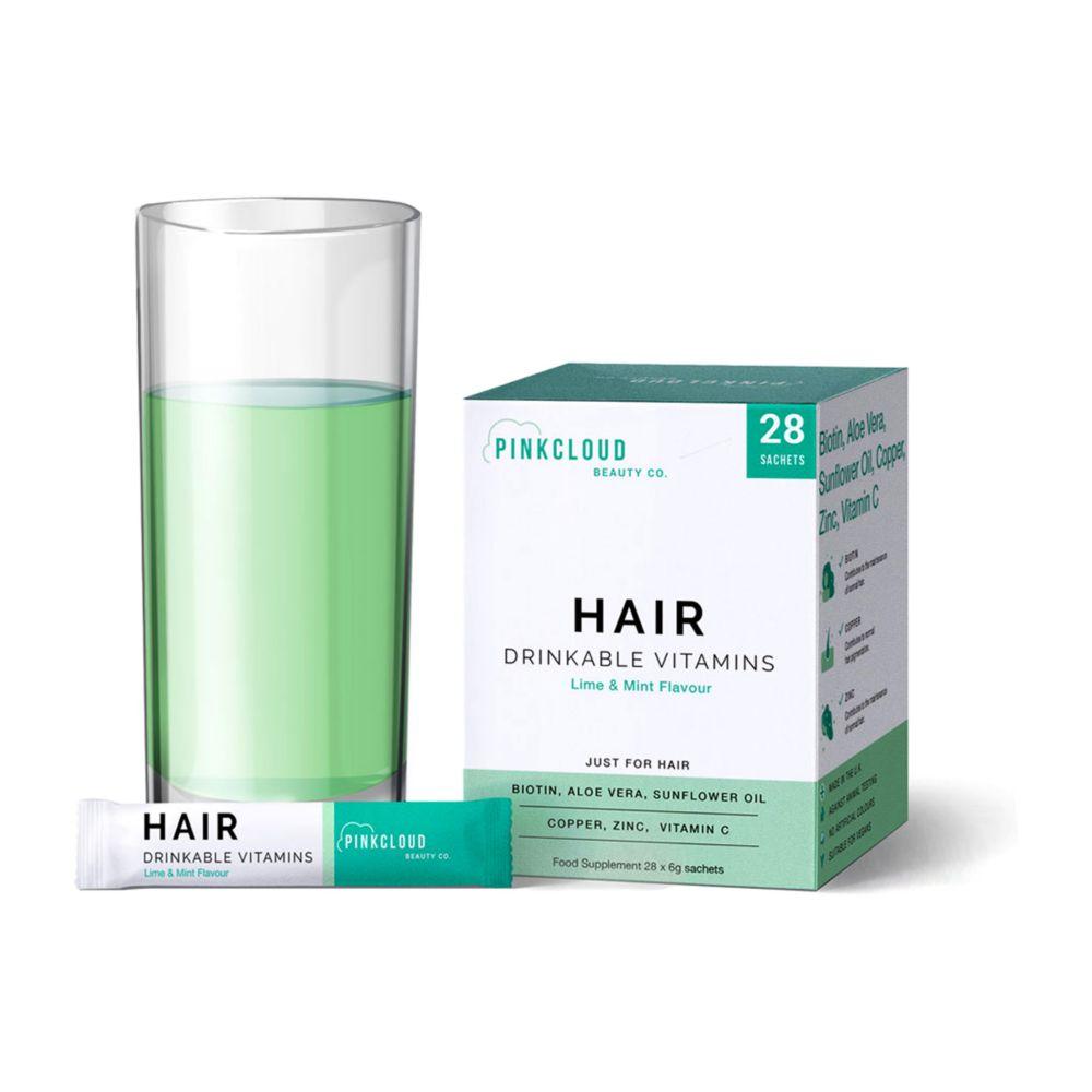 Cloud Hair Drinkable Vitamins Lime & Mint Flavour 28 Sachets
