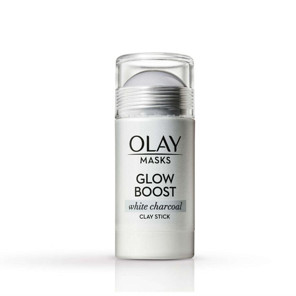Olay Masks - Clay Stick Face Mask - Glow Boost - White Charcoal 48g
