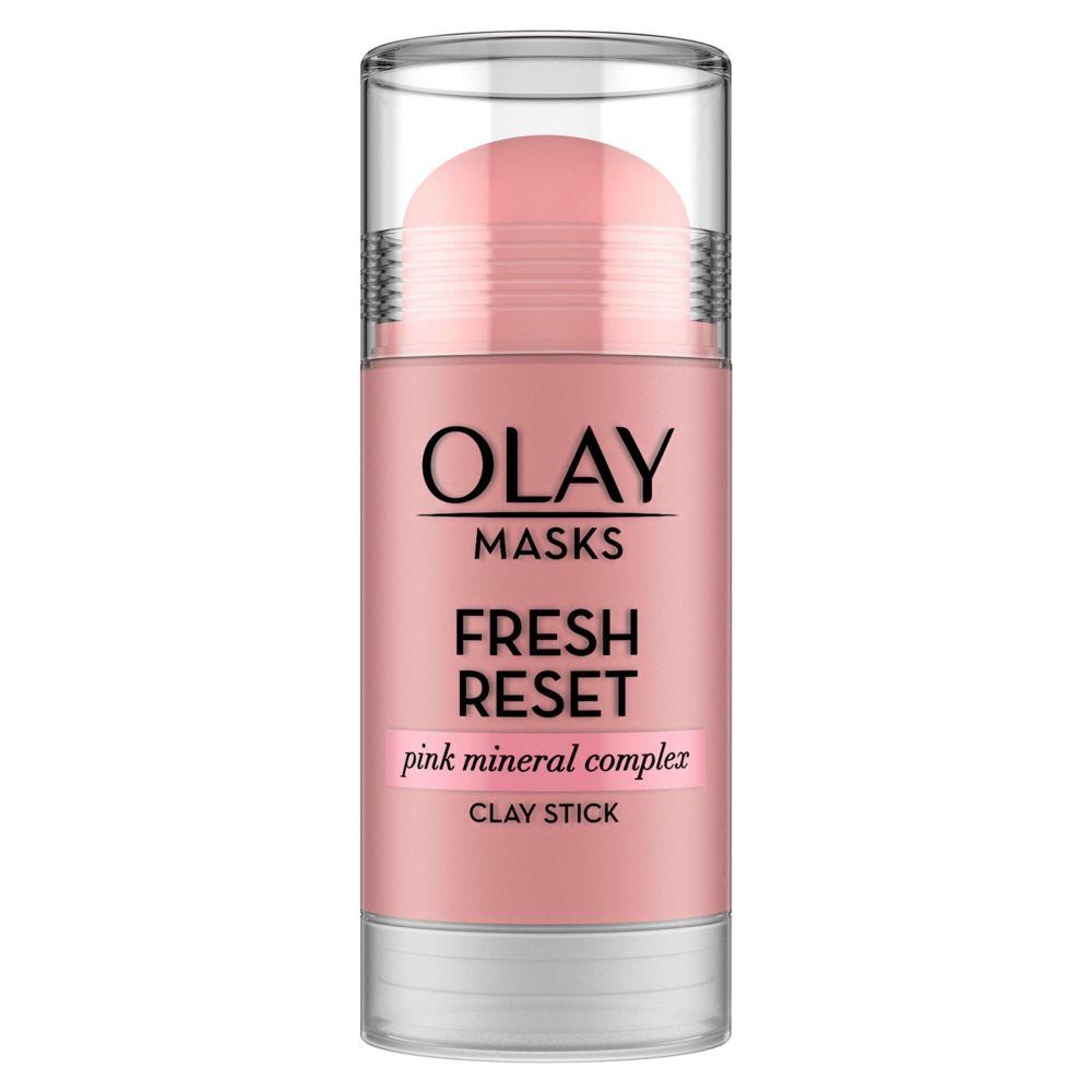 Masks - Clay Stick Face Mask - Fresh Reset - Pink Mineral Complex 48G