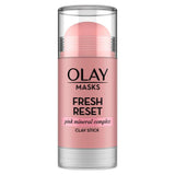 Masks - Clay Stick Face Mask - Fresh Reset - Pink Mineral Complex 48G