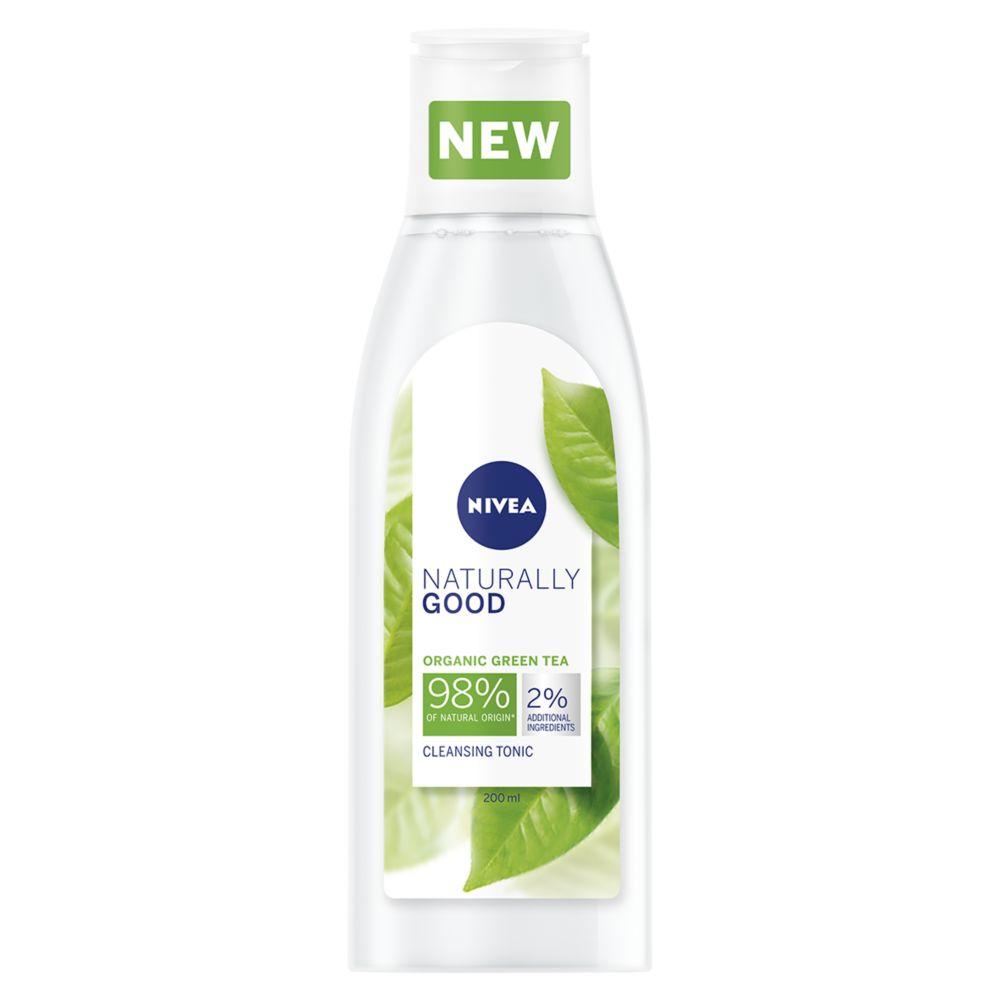 NIVEA Naturally Good Green Tea Face Cleansing Tonic 200ml