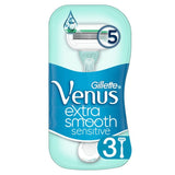 Extra Smooth Sensitive Disposable Razors - 3 Pack