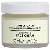 Botanics Simply Calm Hydrating Face Cream with Cannabis Sativa (Hemp) Seed Oil 50ml