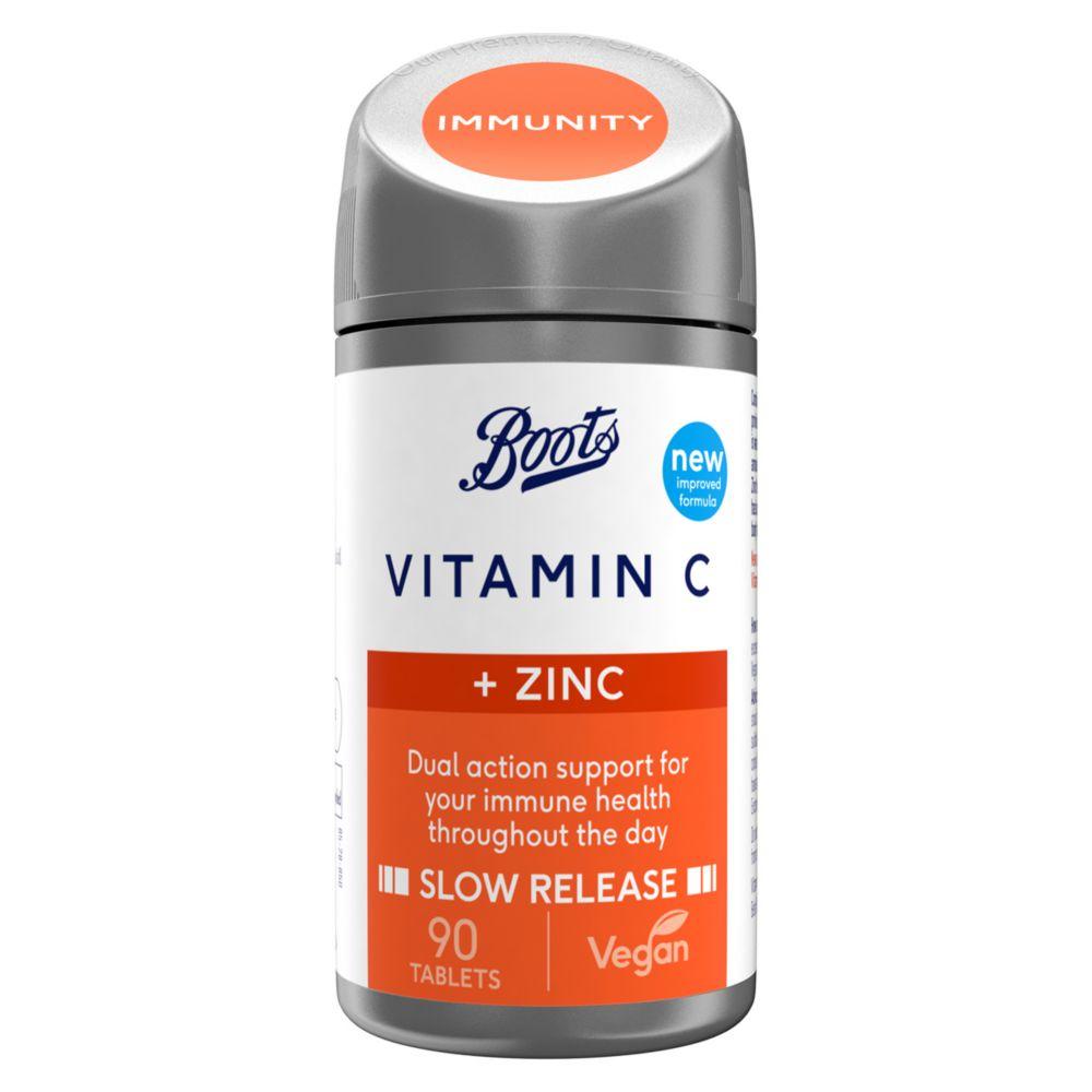 Vitamin C & Zinc 90 Tablets (3 Months Supply)
