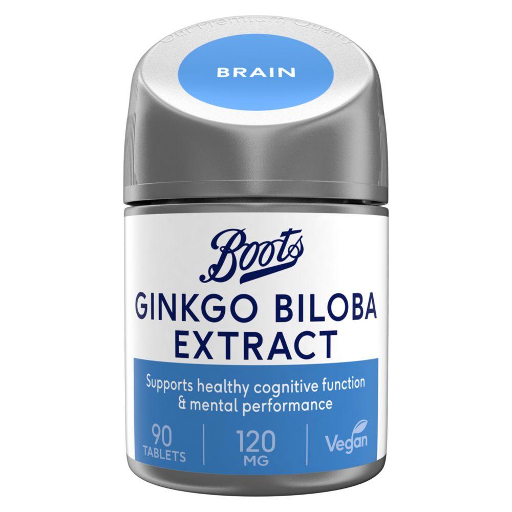 Ginkgo Biloba 120Mg 90 Tablets (3 Month Supply)