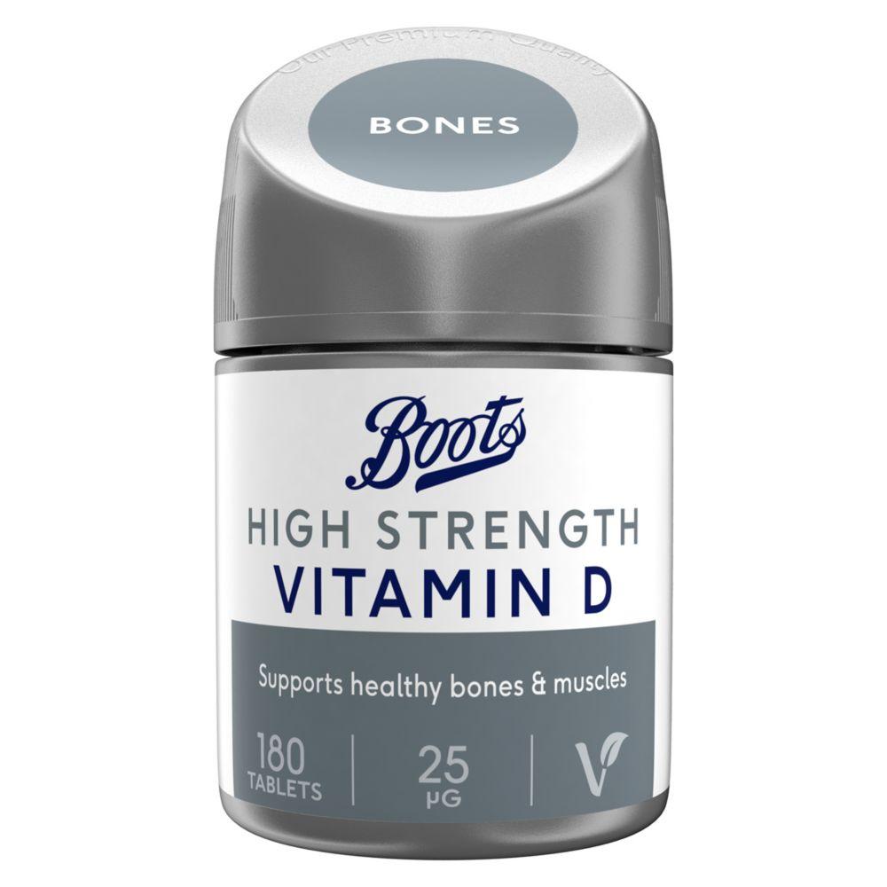 High Strength Vitamin D 25 Âµg 180 Tablets (6 Month Supply)